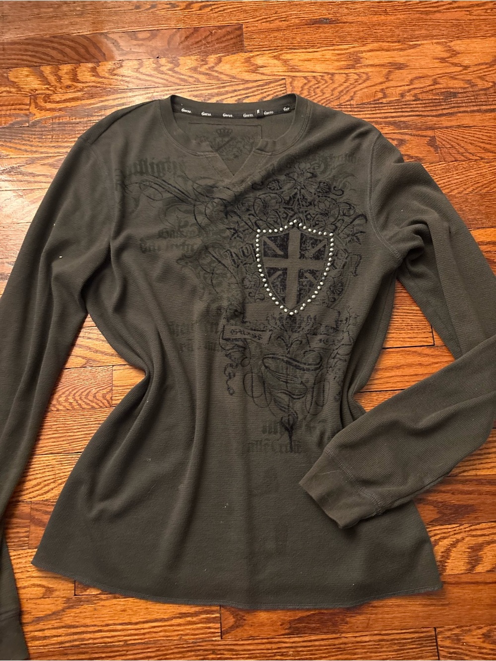 Guess x Affliction long sleeve